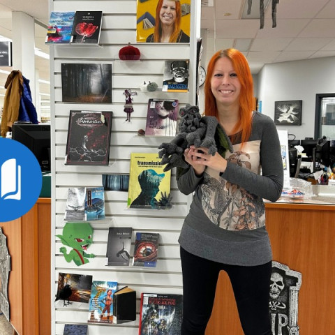 Ariane Gélinas, écrivaine en résidence au Cégep de Jonquière à l'automne 2025.